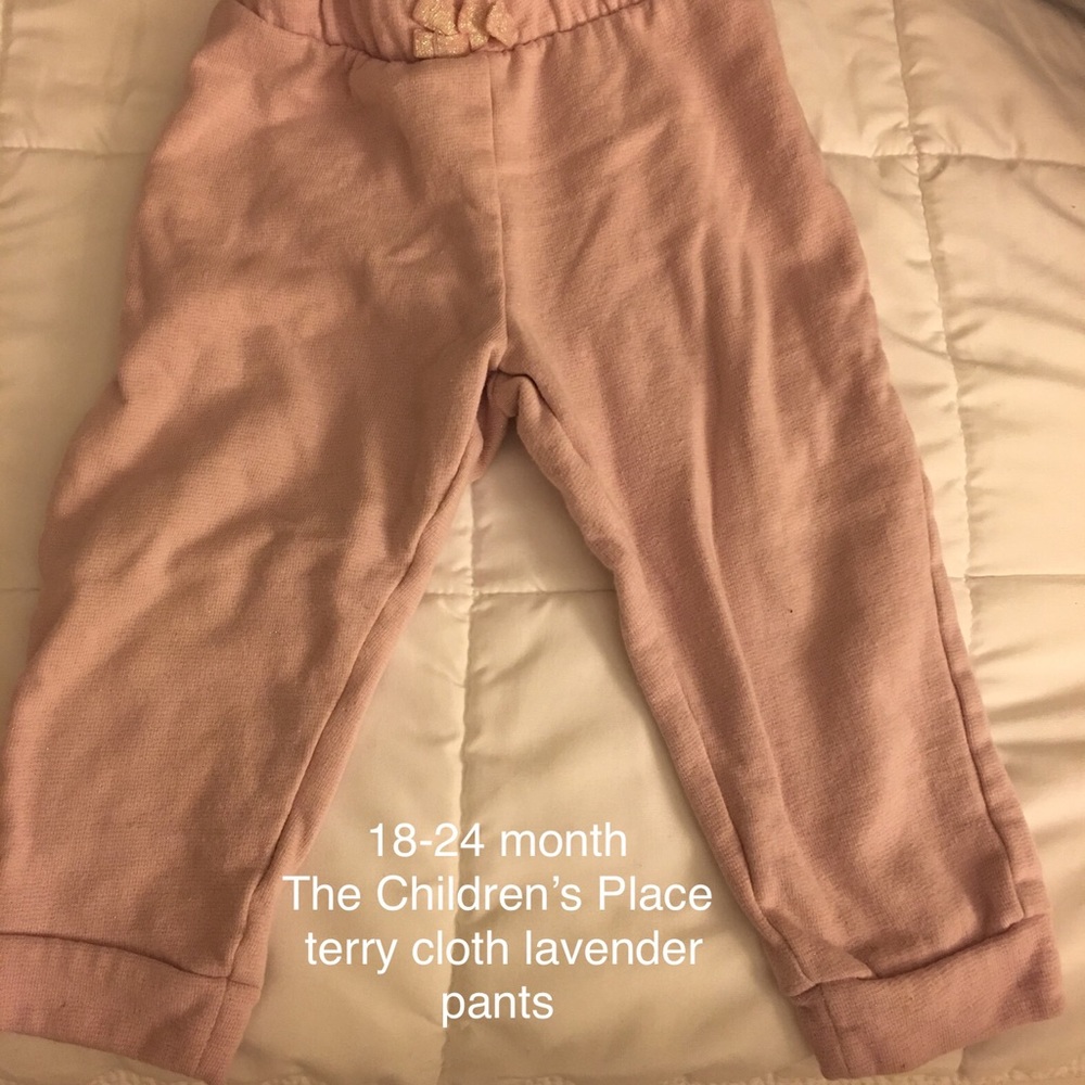 The children’s place 18-24 month terry cloth pants